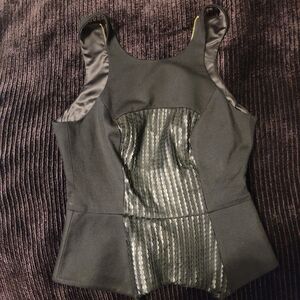 JayGodfrey Dressy top with Sequin front, and full zip in back !!!